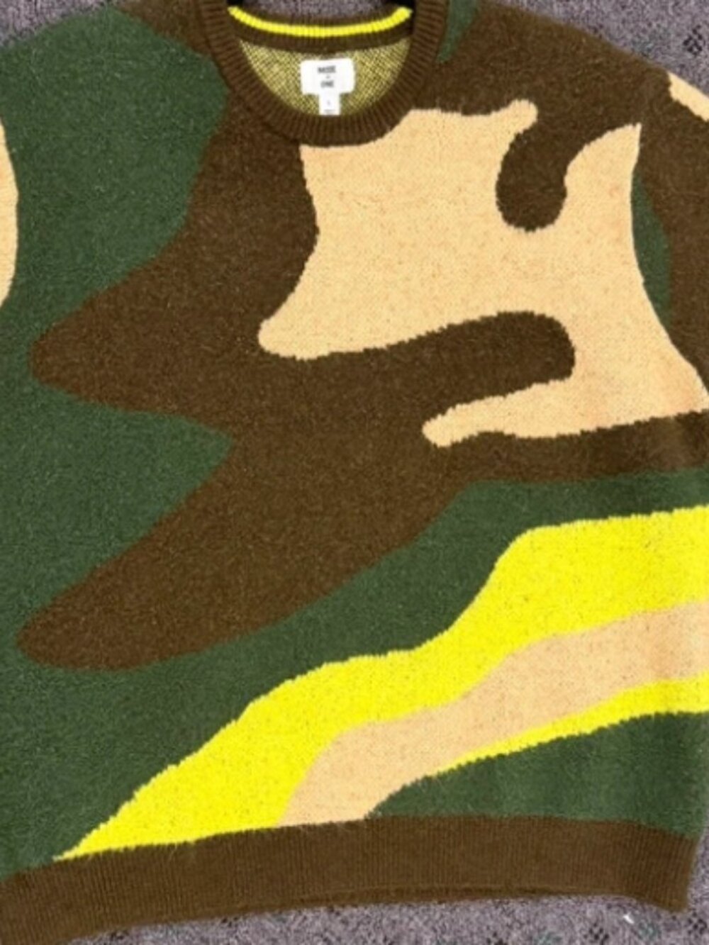 Mode of One Camo Sweater